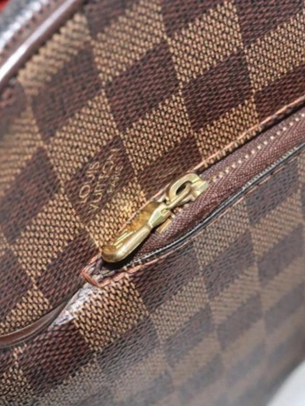 LOUIS VUITTON Damier Ebene Olaf GM Shoulder Bag N41440 LV Auth bs32996 - Picture 13 of 16